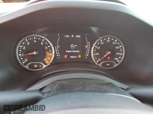 2018 Jeep Renegade Latitude with VIN ZACCJABBXJPG87062, listed as a Copart auction lot 50228555 with 76,327 mi miles and Clean Title. Bid and sale history available at carsss.com. Image 9.