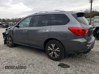 2017 Nissan Pathfinder SV z VIN 5N1DR2MN5HC909799, wystawiony jako Copart lot #43310305 z przebiegiem 69 599 mil mil oraz Szkoda całkowita • Salvage title. Historia ofert i sprzedaży dostępna na DreamBid. Obrazek 2.