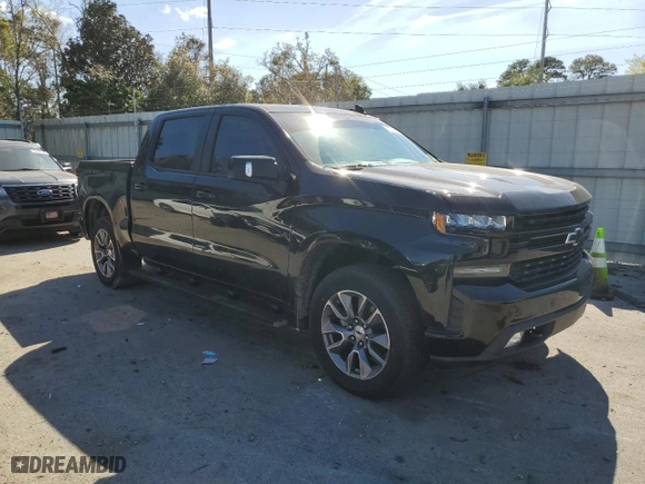 2019 Chevrolet Silverado 1500 RST with VIN 1GCUYEED2KZ119086, listed as a Copart auction lot 50295975 with 47,711 mi miles and Salvage Title. Bid and sale history available at carsss.com. Image 4.