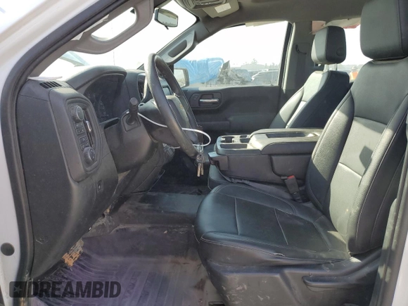 2020 Chevrolet Silverado 1500 Work Truck with VIN 1GCRYAEF9LZ177875, listed as a Copart auction lot 75811724 with 40,657 mi miles and Salvage Title. Bid and sale history available at carsss.com. Image 7.