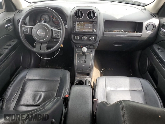 2016 Jeep Patriot Latitude with VIN 1C4NJRFB0GD586153, listed as a Copart auction lot 56490735 with 133,543 mi miles and Salvage title. Bid and sale history available at DreamBid. Image 8.