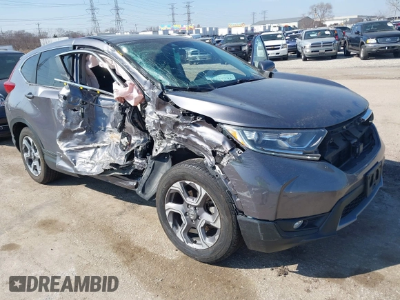 2018 Honda CR-V EX with VIN 7FARW2H5XJE047870, listed as a IAAI auction lot 41777145 with 50,358 mi miles and . Bid and sale history available at carsss.com. Image 6.