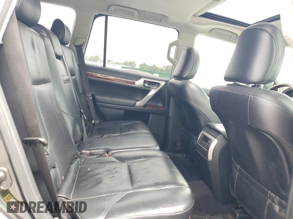 2013 Lexus GX 460 with VIN JTJBM7FX9D5055997, listed as a Copart auction lot 53952215 with 226,410 mi miles and Salvage title. Bid and sale history available at DreamBid. Image 11.