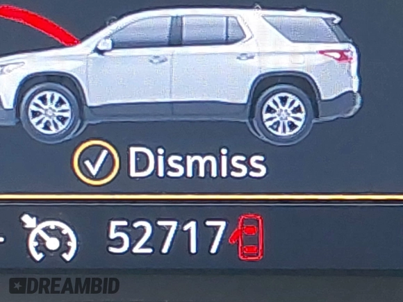 2021 Chevrolet Traverse LT Cloth with VIN 1GNEVGKW2MJ134615, listed as a IAAI auction lot 41667174 with 52,717 mi miles. Bid and sale history available at carsss.com. Image 15.