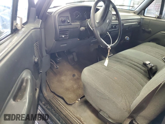 1992 Ford F-150 with VIN 1FTEF14Y8NLA91146, listed as a Copart auction lot 51786905 with Not Provided miles and Salvage Title. Bid and sale history available at DreamBid. Image 8.