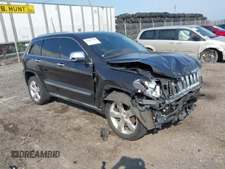 2011 Jeep Grand Cherokee Overland Summit with VIN 1J4RR6GT5BC643469, listed as a IAAI auction lot 42489308 with 155,195 mi miles and . Bid and sale history available at DreamBid. Image 1.