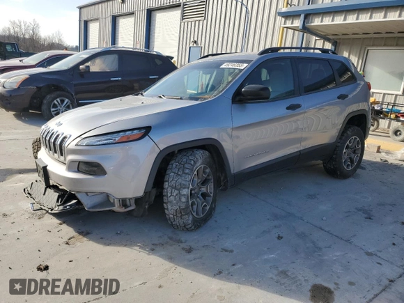2017 Jeep Cherokee Sport with VIN 1C4PJMAB5HW646257, listed as a Copart auction lot 49246355 with 71,065 mi miles and Salvage Title. Bid and sale history available at DreamBid. Image 1.