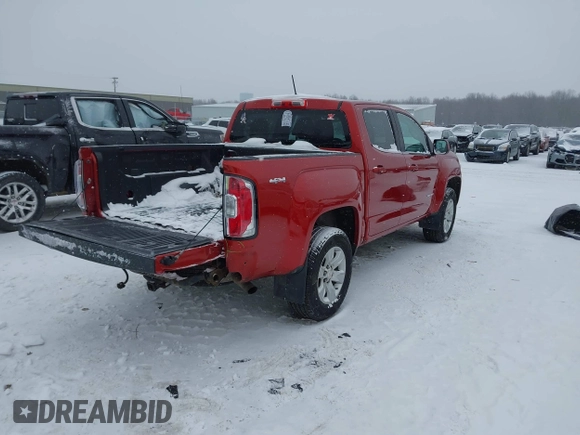 2016 GMC Canyon 4WD SLE with VIN 1GTG6CE32G1135910, listed as a IAAI auction lot 41322744 with 132,586 mi miles. Bid and sale history available at carsss.com. Image 4.