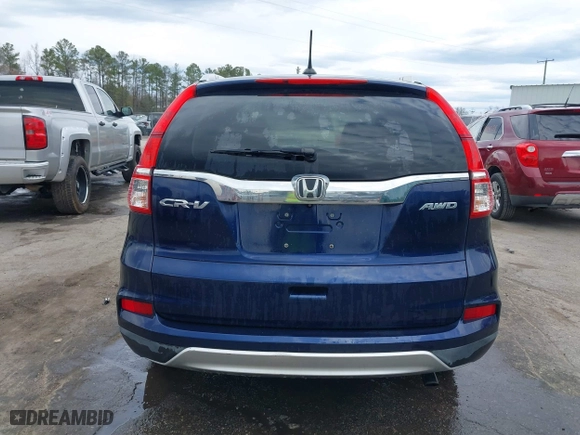 2016 Honda CR-V EX-L with VIN 2HKRM4H7XGH614197, listed as a IAAI auction lot 41869198 with 188,259 mi miles. Bid and sale history available at carsss.com. Image 16.
