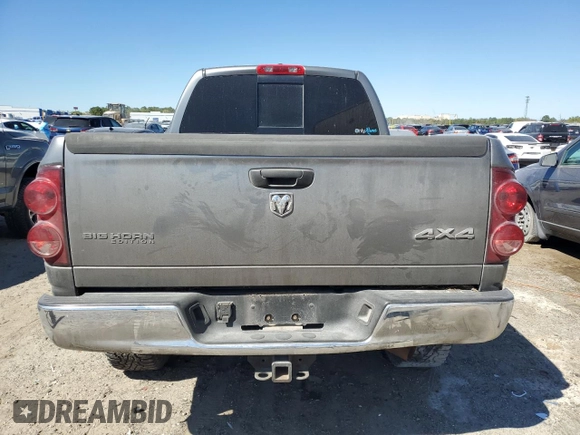 2007 Dodge Ram 2500 SLT with VIN 1D7KS28C07J569325, listed as a Copart auction lot 48978405 with 247,891 mi miles and Salvage Title. Bid and sale history available at carsss.com. Image 6.
