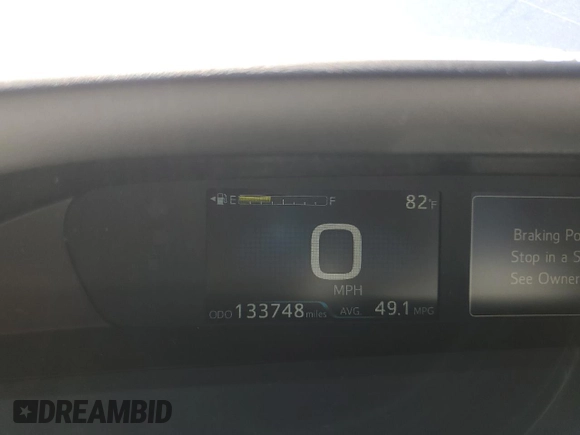 2021 Toyota Prius L Eco with VIN JTDKAMFU4M3139379, listed as a Copart auction lot 50362825 with 133,148 mi miles and Salvage Title. Bid and sale history available at DreamBid. Image 9.