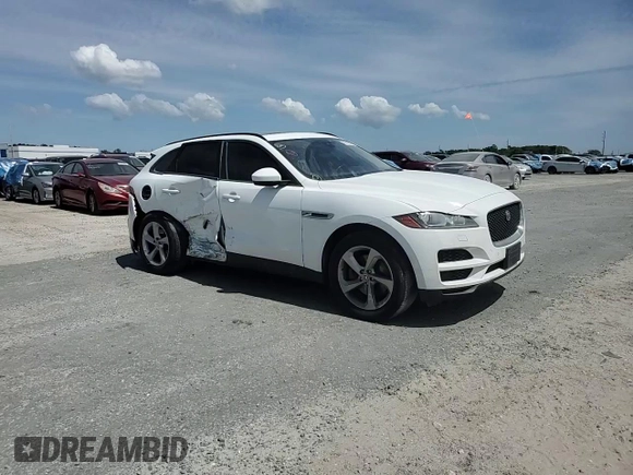 2018 Jaguar F-Pace 30t Premium with VIN SADCJ2GX3JA328201, listed as a Copart auction lot 50598965 with 115,435 mi miles and Salvage Title. Bid and sale history available at DreamBid. Image 11.