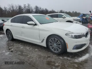2018 BMW 5 Series 530e xDrive with VIN WBAJB1C52JG623976, listed as a Copart auction lot 44216935 with 110,246 mi miles and Clean Title. Bid and sale history available at carsss.com. Image 4.