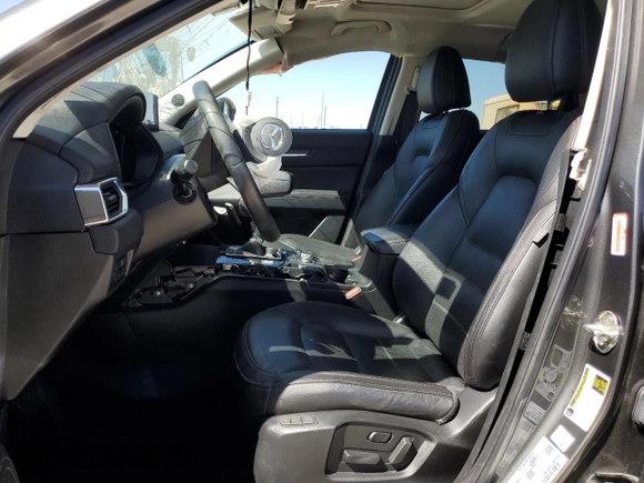 2022 Mazda CX-5 2.5 S Premium Plus Package with VIN JM3KFBEM9N0526771, listed as a Copart auction lot 48773245 with 0 mi miles and Salvage Title. Bid and sale history available at carsss.com. Image 7.