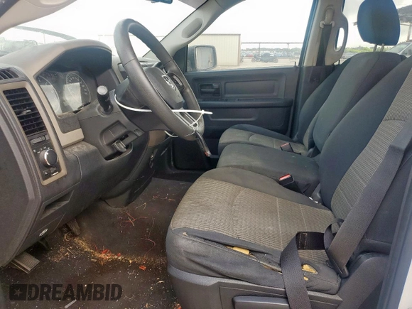 2012 Ram 1500 ST with VIN 1C6RD6FP2CS155555, listed as a Copart auction lot 62021395 with 213,084 mi miles and Clean title. Bid and sale history available at DreamBid. Image 7.