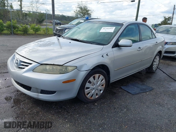 2005 Mazda 6 i with VIN 1YVFP80C755M26934, listed as a IAAI auction lot 41793565 with 247,671 mi miles and . Bid and sale history available at DreamBid. Image 2.