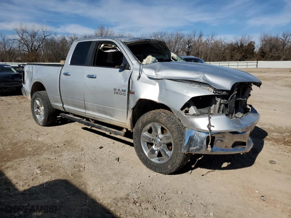2016 Ram 1500 Big Horn with VIN 1C6RR7GT0GS245442, listed as a Copart auction lot 43639905 with 0 mi miles and Non Repairable. Bid and sale history available at carsss.com. Image 4.