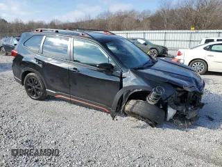 2023 Subaru Forester Sport with VIN JF2SKAJC3PH504833, listed as a Copart auction lot 45105165 with 23,445 mi miles and Salvage Title. Bid and sale history available at carsss.com. Image 4.