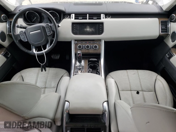 2016 Land Rover Range Rover Sport HSE with VIN SALWR2VF5GA544080, listed as a Copart auction lot 56178325 with 128,176 mi miles and Salvage Title. Bid and sale history available at DreamBid. Image 8.