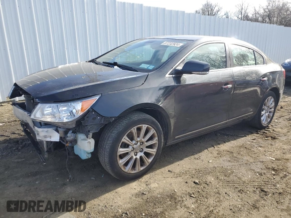 2013 Buick LaCrosse Leather with VIN 1G4GL5E37DF259878, listed as a Copart auction lot 87232924 with 71,210 mi miles and Salvage title. Bid and sale history available at DreamBid. Image 1.