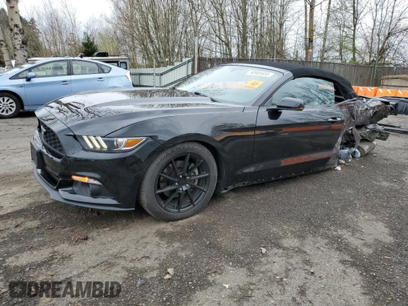 2017 Ford Mustang EcoBoost Premium with VIN 1FATP8UH5H5320314, listed as a Copart auction lot 50905655 with 75,149 mi miles and Salvage title. Bid and sale history available at DreamBid. Image 1.