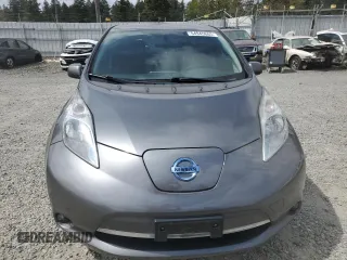 2015 Nissan LEAF S with VIN 1N4AZ0CP9FC324158, listed as a Copart auction lot 54945665 with 79,452 mi miles and Salvage Title. Bid and sale history available at DreamBid. Image 5.