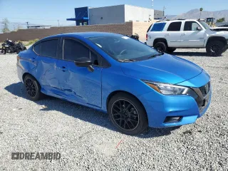 2020 Nissan Versa SR with VIN 3N1CN8FV5LL897813, listed as a Copart auction lot 61057565 with 45,366 mi miles and Salvage title. Bid and sale history available at DreamBid. Image 4.