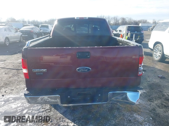 2005 Ford F-150 XLT with VIN 1FTPX12585NA02887, listed as a IAAI auction lot 41353228 with 162,863 mi miles. Bid and sale history available at carsss.com. Image 16.