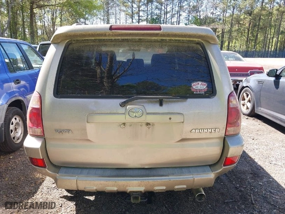 2004 Toyota 4Runner SR5 with VIN JTEBU14R740041190, listed as a IAAI auction lot 42051391 with 275,190 mi miles. Bid and sale history available at carsss.com. Image 16.