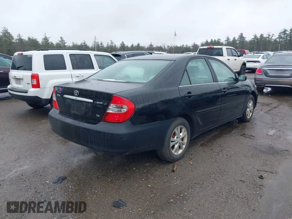 2004 Toyota Camry LE with VIN 4T1BF32K24U078426, listed as a IAAI auction lot 41940818 with 159,525 mi miles and . Bid and sale history available at DreamBid. Image 4.