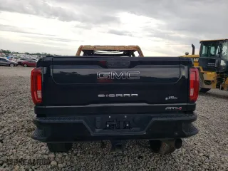 2021 GMC Sierra 2500HD AT4 with VIN 1GT49PEY3MF130131, listed as a Copart auction lot 60839854 with 0 mi miles and Non Repairable. Bid and sale history available at carsss.com. Image 6.