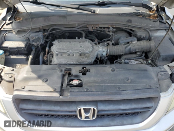 2005 Honda Pilot EX-L with VIN 5FNYF18555B023869, listed as a Copart auction lot 61738505 with 257,121 mi miles and Clean title. Bid and sale history available at DreamBid. Image 12.