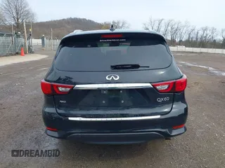 2020 Infiniti QX60 LUXE with VIN 5N1DL0MM2LC514730, listed as a IAAI auction lot 41913563 with 43,279 mi miles. Bid and sale history available at carsss.com. Image 16.