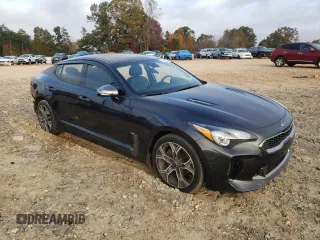 2020 Kia Stinger GT-Line with VIN KNAE15LA7L6076947, listed as a Copart auction lot 78485194 with 34,053 mi miles and Salvage Title. Bid and sale history available at DreamBid. Image 4.