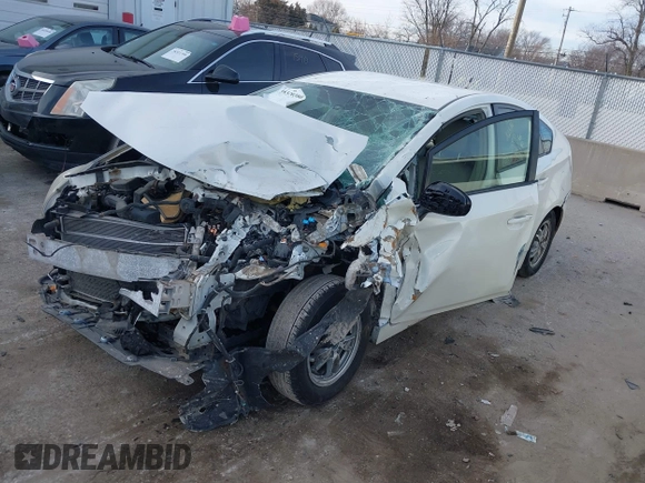 2011 Toyota Prius I with VIN JTDKN3DU2B5285783, listed as a IAAI auction lot 38320380 with Not Provided miles and . Bid and sale history available at DreamBid. Image 2.