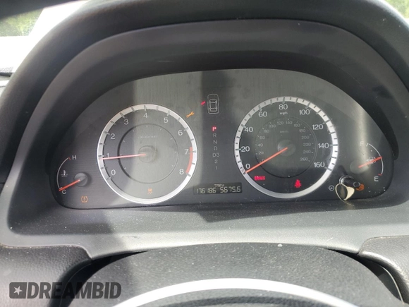 2011 Honda Accord EX-L z VIN 1HGCP3F86BA012529, wystawiony jako Copart lot #57605635 z przebiegiem 176 186 mil mil oraz Szkoda całkowita • Salvage title. Historia ofert i sprzedaży dostępna na DreamBid. Obrazek 9.