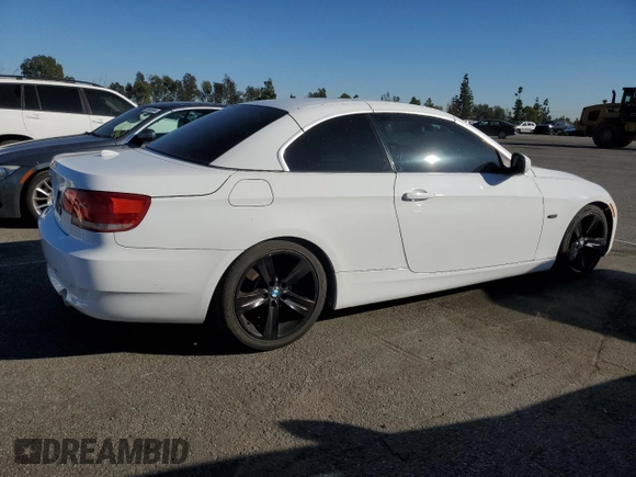 2010 BMW 3 Series 335i with VIN WBAWL7C57AP475037, listed as a Copart auction lot 79934594 with 130,599 mi miles and Salvage Title. Bid and sale history available at carsss.com. Image 3.