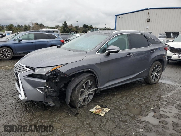 2017 Lexus RX 350 with VIN 2T2ZZMCA3HC035850, listed as a Copart auction lot 44435685 with 46,516 mi miles and Salvage Title. Bid and sale history available at DreamBid. Image 1.
