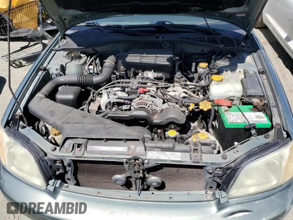 2004 Subaru Legacy L with VIN 4S3BH625147306022, listed as a Copart auction lot 61554914 with 154,173 mi miles and Salvage title. Bid and sale history available at DreamBid. Image 12.