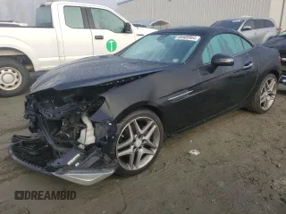 2014 Mercedes-Benz SLK-Class SLK 250 with VIN WDDPK4HA3EF086797, listed as a Copart auction lot 85509964 with 74,596 mi miles and Salvage Title. Bid and sale history available at carsss.com. Image 1.