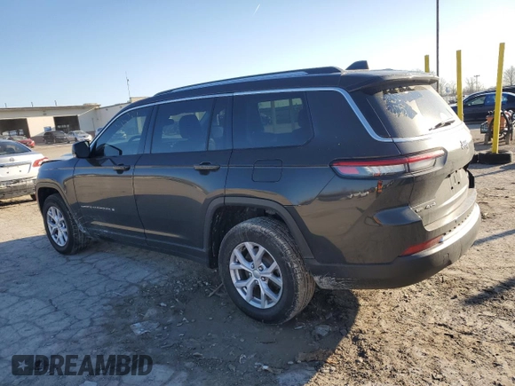2021 Jeep Grand Cherokee Limited with VIN 1C4RJKBG1M8205280, listed as a Copart auction lot 48324155 with Not Provided miles and Salvage Title. Bid and sale history available at DreamBid. Image 2.