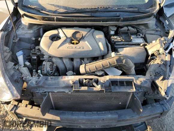 2017 Hyundai Elantra GT with VIN KMHD35LH9HU381399, listed as a Copart auction lot 74624664 with 96,115 mi miles and Salvage Title. Bid and sale history available at carsss.com. Image 11.