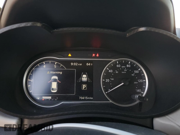 2021 Nissan Versa SV with VIN 3N1CN8EV8ML835227, listed as a Copart auction lot 49440045 with 70,415 mi miles and Non Repairable. Bid and sale history available at DreamBid. Image 9.