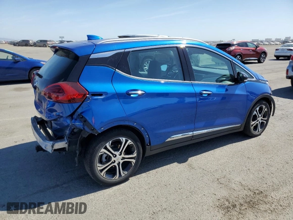 2020 Chevrolet Bolt EV Premier с VIN 1G1FZ6S03L4149296, выставлен на аукционе Copart как лот 58961725 с пробегом 34 179 миль миль и Списание • Salvage title. История ставок и продаж доступна на DreamBid. Изображение 3.