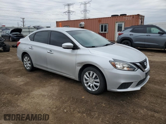 2018 Nissan Sentra S with VIN 3N1AB7AP4JY309984, listed as a Copart auction lot 47493825 with 125,086 mi miles and Salvage Title. Bid and sale history available at carsss.com. Image 4.