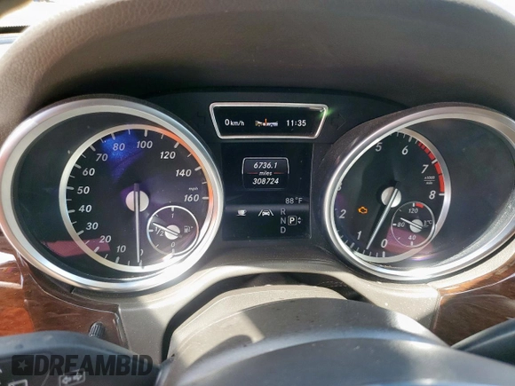 2013 Mercedes-Benz M 350 with VIN 4JGDA5HB3DA228653, listed as a Copart auction lot 65468545 with 308,274 mi miles and Clean title. Bid and sale history available at DreamBid. Image 9.