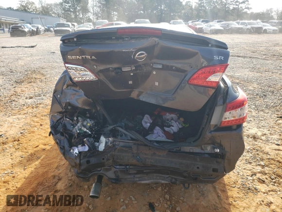 2015 Nissan Sentra SR with VIN 3N1AB7AP3FY371464, listed as a Copart auction lot 48753865 with 113,048 mi miles and Salvage Title. Bid and sale history available at DreamBid. Image 6.