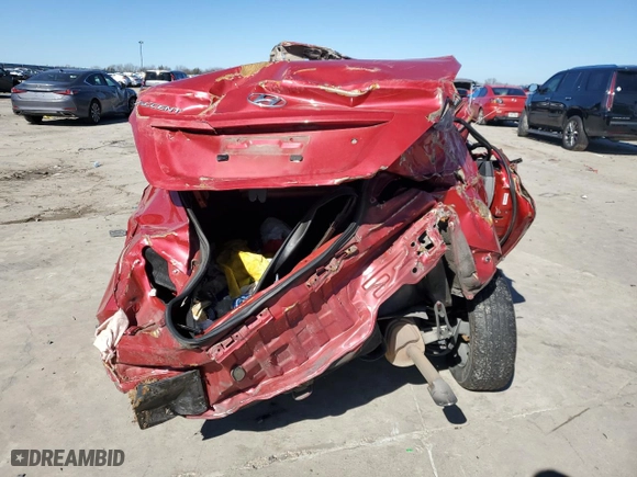 2014 Hyundai Accent GLS with VIN KMHCT4AE6EU708822, listed as a Copart auction lot 43618105 with 0 mi miles and Non Repairable. Bid and sale history available at carsss.com. Image 6.