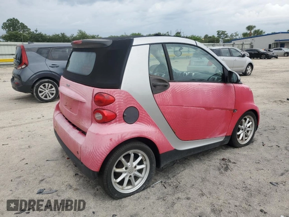 2009 Smart fortwo Passion с VIN WMEEK31X99K255147, выставлен на аукционе Copart как лот 64557085 с пробегом 70 824 миль миль и Чистый • Clean title. История ставок и продаж доступна на DreamBid. Изображение 3.