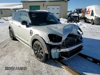 2021 MINI Countryman Cooper S with VIN WMZ83BR09M3M48203, listed as a Copart auction lot 41382705 with 60,844 mi miles and Salvage title. Bid and sale history available at DreamBid. Image 14.